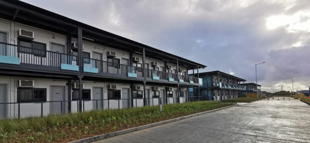 Completed in mid-September, the quarantine camps at Penny’s Bay Phase 2 provide 700 quarantine units and other ancillary facilities such as the medical and command posts.