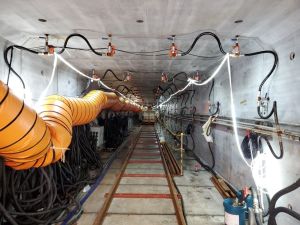 The prefabricated segments not only constitute the permanent structure, but also remove the need to install temporary earth support during construction, thereby reducing construction risks.