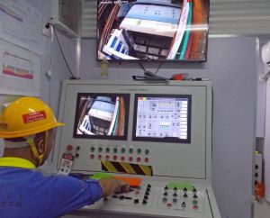 The RTBM is wholly operated by remote mechanical means.