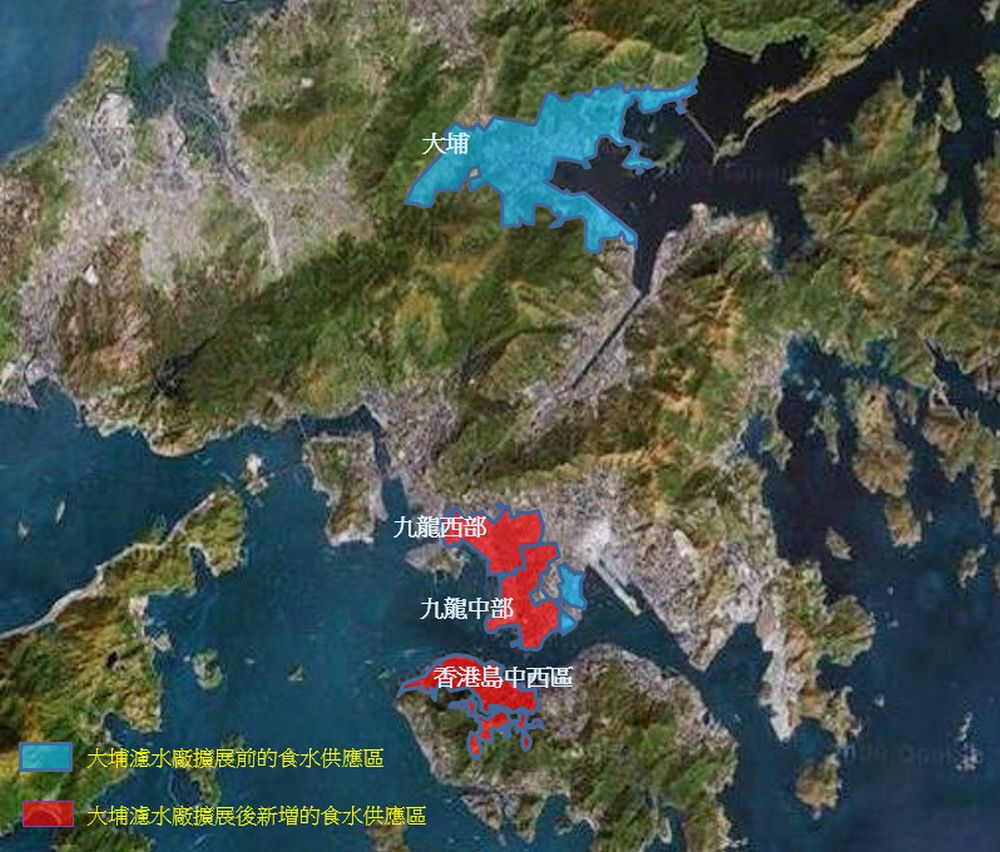 After the expansion, the output capacity of the Tai Po WTW can accommodate the water demand arising from population growth and development in Tai Po, part of West and Central Kowloon and Central and Western District of the Hong Kong Island. The expansion of Tai Po WTW also takes up part of the loading of the Sha Tin WTW to facilitate the latter’s in-situ reprovisioning of its South Works.