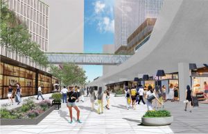 The planning and engineering studies on the Kowloon Bay and Kwun Tong Action Areas have been completed, and the relocation and rationalisation of some of the existing government facilities have started. Pictured is an artist’s impression of the Kowloon Bay Action Area upon completion of the works.