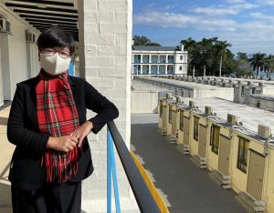 In her public service career, the most memorable experience of Mrs Sylvia LAM is leading the team to fight the virus. At the onset of the outbreak, the ArchSD constructed several quarantine facilities in a short time, using the innovative Modular Integrated Construction (MiC) technology to address the needs arising from the epidemic.