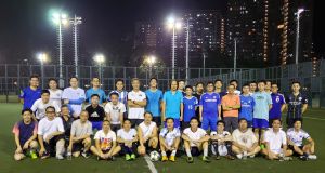 Taking football as an analogy, Raymond encourages colleagues to enhance co-operation and complement each other at work.