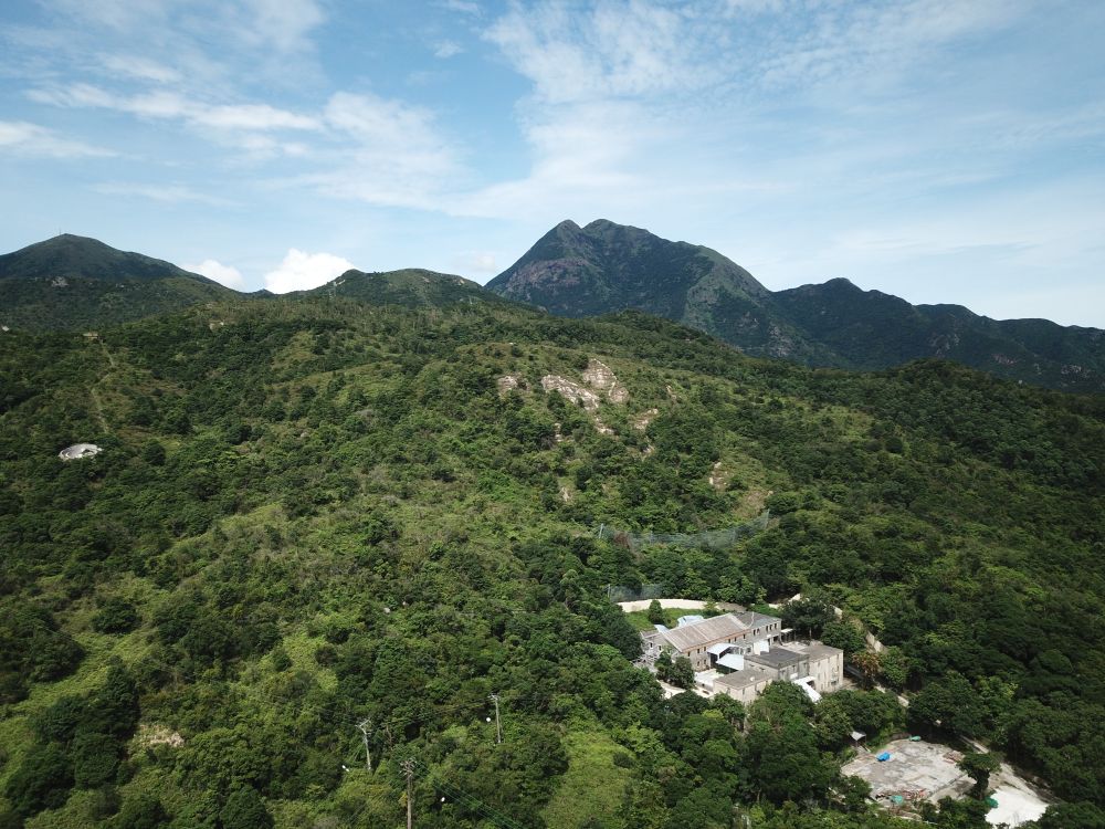 The project team has successfully integrated the slope works with the natural environment, so that the original sullen grey terrain can return to its natural green glory.