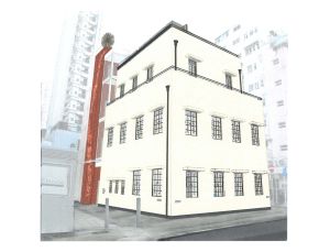 An artist’s impression shows that the revitalisation project of No. 12 School Street will preserve the building façades. An additional main entrance/exit will be built on First Lane, with a lift to be constructed next to it..