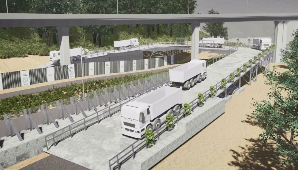 工程團隊應用了多項新技術，如建築信息模擬（Building Information Modelling，簡稱BIM）技術、「可供製造和裝配的設計」（Design for Manufacture and Assembly，簡稱DfMA）等，協助興建臨時行車天橋，提升工程效率。