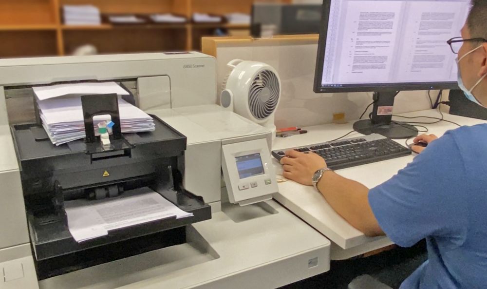 Registered deeds will be imaged at the CIC with advance imaging technology for storage in a computer system. The CIC is currently equipped with four high-speed scanners, each can scan more than 100 pages per minute.
