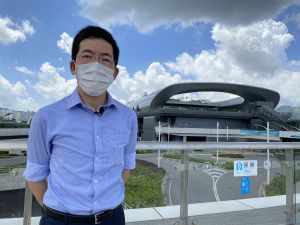 Mr CHU Chin-keung, Henry, Deputy Project Manager (East) of the CEDD, says that the sky garden acts as a “green connector”, linking various landmarks near Shing Fung Road, such as the Kai Tak Cruise Terminal and the Kai Tak Runway Park.