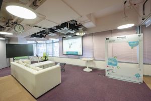The GeoLab has an area of about 3 000 square feet. It is operated by Tung Wah Group of Hospitals and supported by Smart City Consortium.
