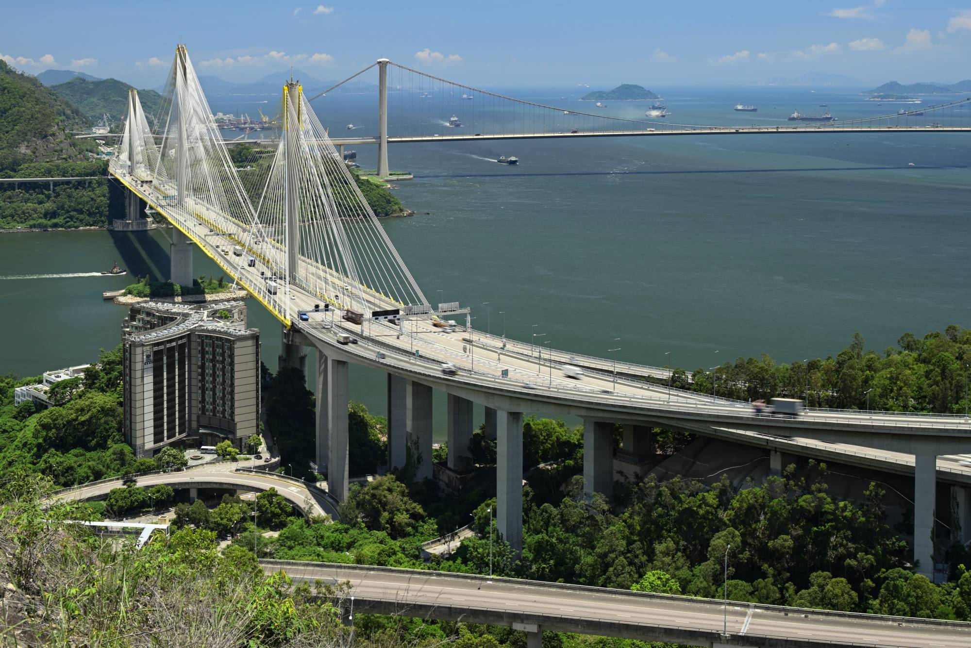 The construction of Ting Kau Bridge is one of Mr LAM Sai-hung’s most unforgettable works projects.