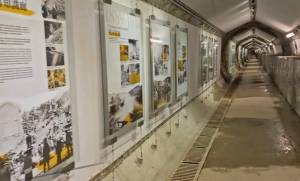 Pictured above is the Landslide Wisdom Gallery showcasing the history of landslides in Hong Kong over more than a century, as well as the development of the Hong Kong Slope Safety System.