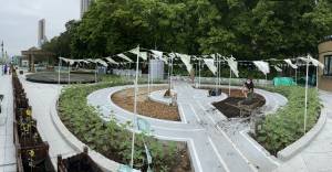 The K-Farm is the first community garden in Hong Kong which has incorporated hydroponics, aquaponics and organic farming systems. At present, the farm has commenced operation after the smooth completion of the works.