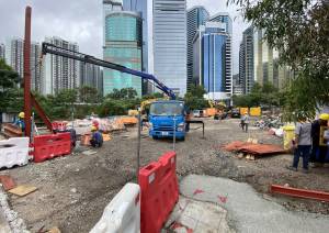 SJS multi-purpose activity centre is now under construction and is scheduled for commissioning by the end of next year.