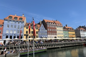 Waterfront areas with fence-free designs are very common in waterfront cities around the world, such as Copenhagen in Denmark and Oslo in Norway. Pictured is the waterfront in Copenhagen.