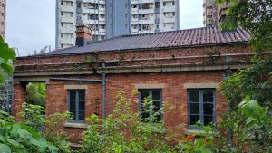 Assistant Clerk of Works of the ArchSD, Mr Victor WONG, adds that to prevent obstruction, maintenance workers have to regularly clean up the gutters between external walls and tiled roofs of the Club.