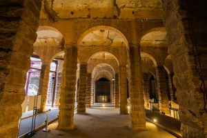 In June last year, the Antiquities Advisory Board confirmed the Grade 1 status of the Ex-Sham Shui Po Service Reservoir (Ex-SSPSR). Its concrete vaulted ceiling, red brick arches and granite piers are styled to replicate the Roman civil engineering works.