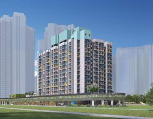 MiC will be more widely used in public housing projects in the future, involving more than 20 000 residential units. This includes one residential building under the public housing development at Tung Chung Area 99. Pictured is an artist’s impression of a pilot project using MiC.
