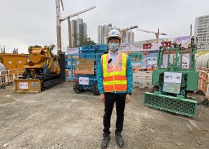 Engineer (Project Management) of the Drainage Services Department (DSD), Mr KONG Hiu-lam, Raymond, says that in the 