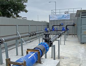 The Drainage Services Department (DSD) and contractors managed to connect San Tin community isolation facility to a new public sewerage system within seven days.