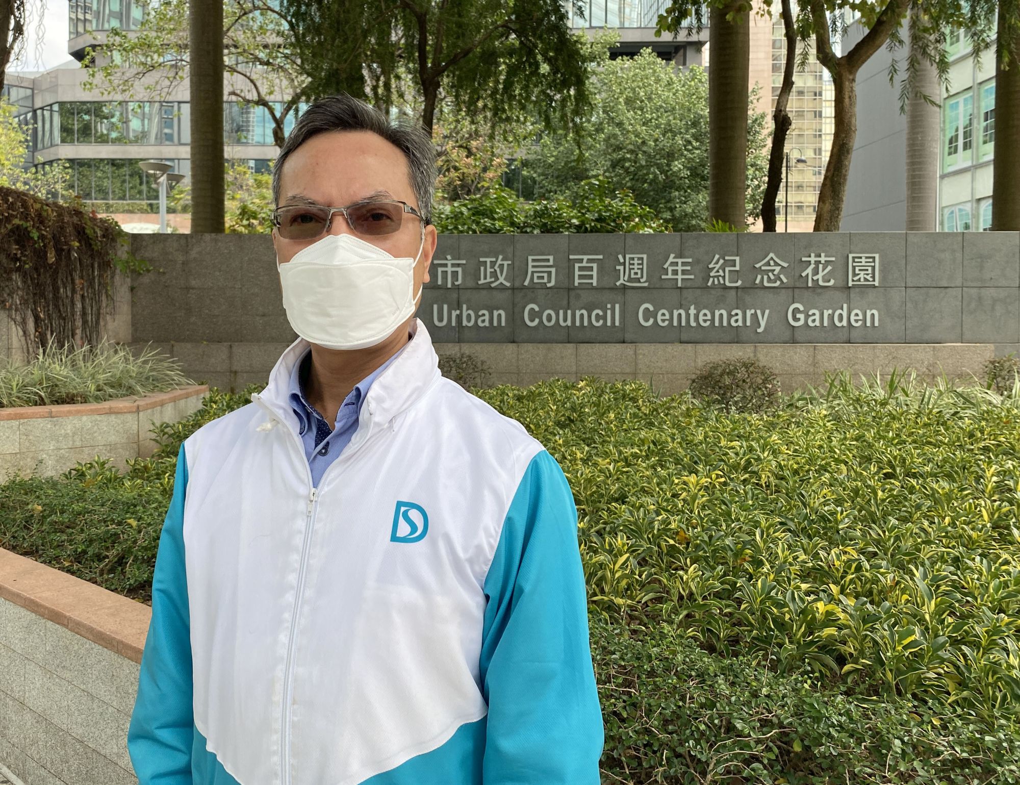 Senior Engineer (Project Management Division) of the Drainage Services Department (DSD), KWOK Chi Kuen, Kenley, says that the department plans to construct an underground stormwater storage tank beneath the Urban Council Centenary Garden in Tsim Sha Tsui to temporarily store the stormwater collected during heavy rainstorms, reducing the flooding risk in the vicinity of Chatham Road South.