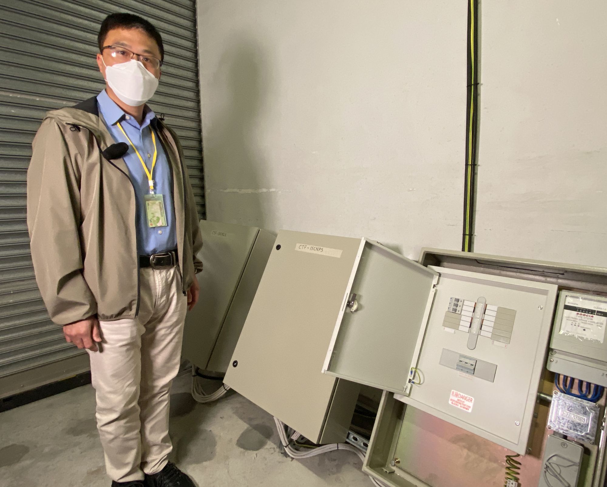 Engineer (Municipal/Kowloon) of the EMSD, Mr CHUNG Kim-chuen, says that they will carry out enhancement or conversion works for the venues, such as enhancement of power supply and distribution equipment.