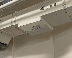 The exhaust outlets in the isolation facility has been enhanced with Ultraviolet-C (UV-C) air purification technology to have the air disinfected prior to release.