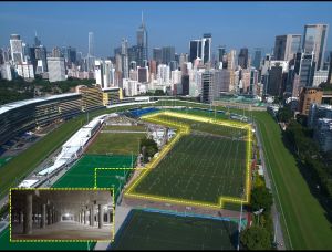 The Happy Valley Underground Stormwater Storage Scheme came into full operation in March 2017. Photo shows the scheme site. The enclosed picture shows the scheme’s stormwater storage tank with a capacity of 60 000 cubic metres.