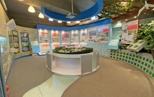 The San Tin Stormwater Pumping Station houses the San Tin Flood Prevention Information Centre, which provides guided tours by appointment for schools and community groups, offering visitors an in-depth understanding of the DSD's flood prevention strategy.