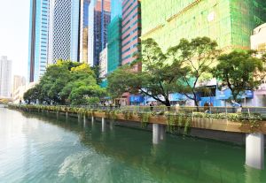 Construction works of a boardwalk along the northern bank in the downstream section of Staunton Creek Nullah will commence early next year to enhance the connectivity between the Wong Chuk Hang Business Area and the waterfront. 