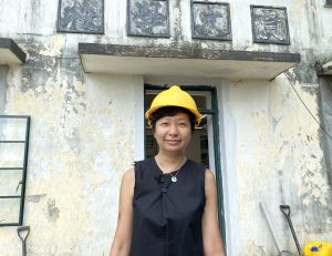Architect of the former Chuen Lung Koon Man School project in Tsuen Wan, Ms Fanny ANG, says that thanks to the co-ordination efforts of the DEVB, her consultancy team could turn the school premises into a photographic cultural centre more efficiently.
