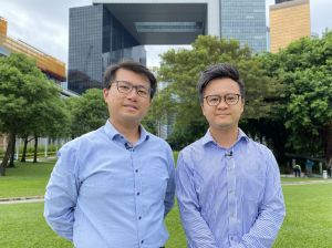 Mr YEUNG Shiu-wing, Chris, Assistant Secretary (Works Policies) of DEVB, (left), and Mr FUNG Chun-kong, Assistant Secretary (Policy & Development) of DEVB (right), say that DEVB will continue to adopt a multi-pronged approach to attract more young people to join the construction industry.