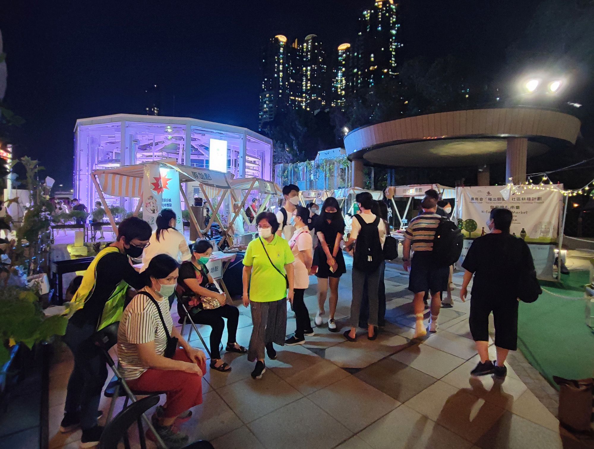 The K-Farm Mid-Autumn Night Market cum K-Fest Promenade Concert will be held during the long holiday of the Mid-Autumn Festival and National Day.  There are, among others, stalls and handicraft workshops; acupoint massage services will also be provided for free.  Local bands are invited to perform music of different styles. (Courtesy photos from K-Farm) 