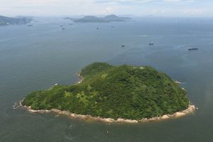 The Government will commence the environmental impact assessment process for the Kau Yi Chau Artificial Islands within this year as scheduled.  Pictured is Kau Yi Chau.