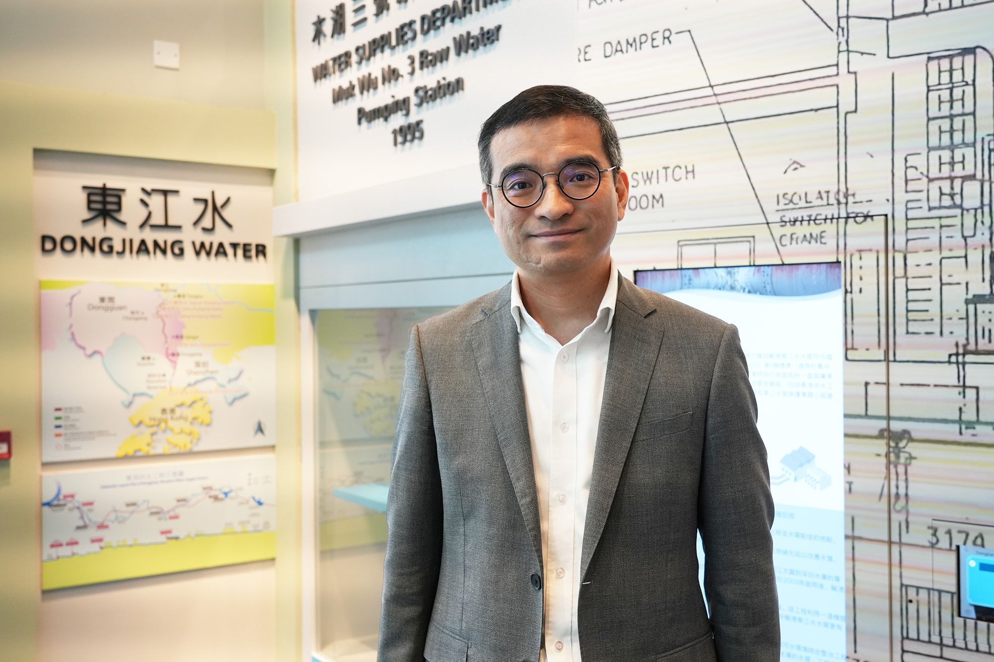 Chief Engineer (Development) of the WSD, Mr YIP Ka-chun, Gary, says that since 1960s, our country has been providing uninterrupted supply of DJ water to support the sustainable social and economic development of Hong Kong. 