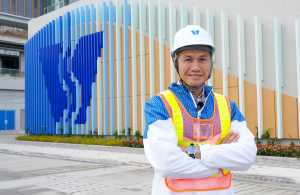 Mr. LAI Hon-lam, Engineer (Consultants Management Division) of the Water Supplies Department (WSD), states that the Tseung Kwan O Desalination Plant (TKODP) can develop water resources that are not affected by climate change and diversify our water resources, ensuring the stability of Hong Kong's water supply and building resilience in Hong Kong’s water supply.