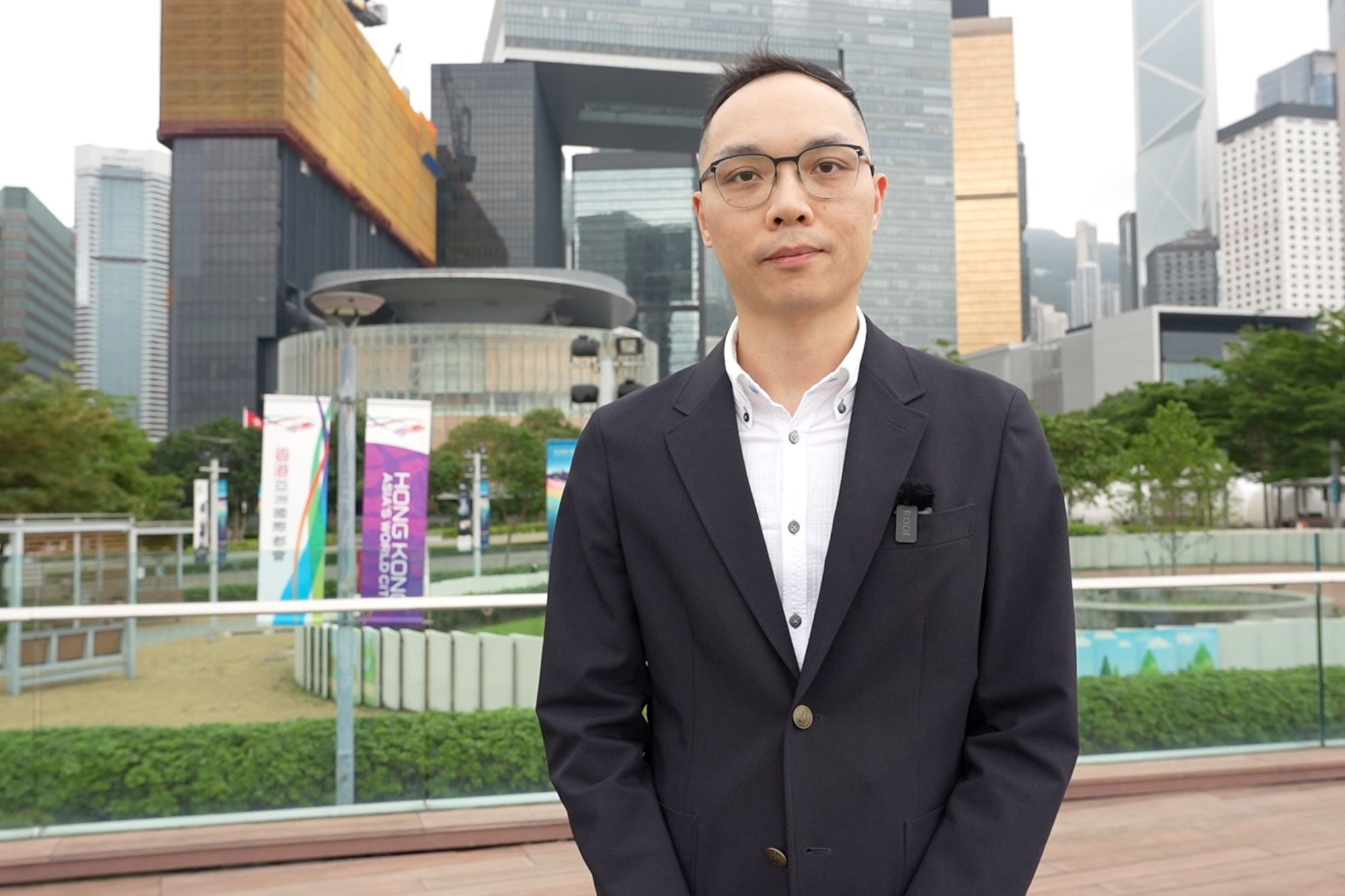 Mr M C LEUNG, Project Manager of the ArchSD, says that the project team has adopted the 