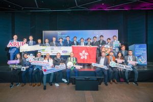 土木工程拓展署團隊於頒獎禮上合照。