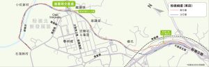 粉嶺繞道（東段）由粉嶺公路近大埔九龍坑開始，繞過安樂村工業區，經過龍躍頭交匯處，沿梧桐河畔延伸，連接石湖新村及粉嶺北新發展區，成為連接北區與市區的重要通道。
