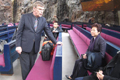 Mrs Lam visits the underground Rock Church in Helsinki on October 19 (Helsinki time). 
