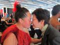 Representing all waterfront leaders, Mrs Lam attended a traditional welcoming ceremony, Powhiri, yesterday (March 28).
