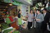Secretary for Development, Mrs Carrie Lam, joined by the Chairman of the Kowloon City District Council, Mr Wong Kwok-keung (third from right), toured around Kowloon City this (February 13) afternoon.