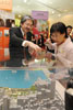 Mr Tsang tours around the expo. 2