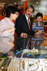 Mr Tsang tours around the expo. 3