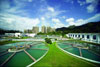 The existing South Works of Sha Tin Water Treatment Works.
