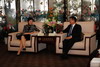The Secretary for Development, Mrs Carrie Lam, meets the Mayor of Ningbo, Mao Guanglie, during her visit to Ningbo. 