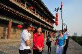 The Secretary for Development, Mrs Carrie Lam, visits Xian City Wall.