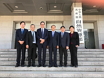 The Secretary for Development, Mr Michael Wong, called on the Ministry of Natural Resources during his visit to Beijing today (May 6). Mr Wong (third left), the Permanent Secretary for Development (Works), Mr Lam Sai-hung (second right), and the Deputy Secretary for Development (Works), Mr Francis Chau (second left), are pictured with the Deputy Director-General of the Department of International Cooperation of the Ministry of Natural Resources, Mr Wang Qian (third right), after the meeting.