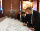 The Secretary for Development, Mr Michael Wong, attended the 2019 World Cities Day Forum in Tangshan, Hebei Province, today (October 31). Photo shows Mr Wong (second right) signing the 