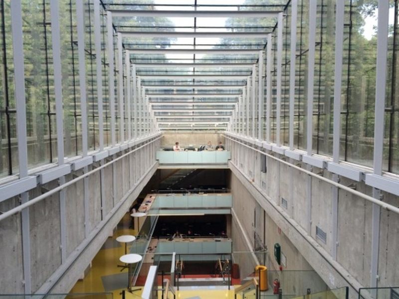The National Library of Sweden (extension) in Stockholm, Sweden.
