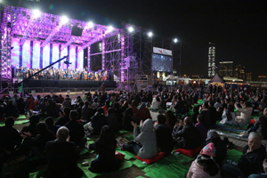 邻近九号和十号码头约3.6公顷的用地举办过多项大型活动。